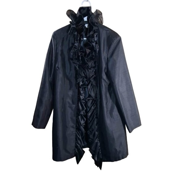 Grace Chuang Jackets & Blazers - Grace Chuang Ruffled Women's Coat